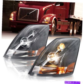 USヘッドライト Volvo VN / VNL 2004 - 2017トラックドライバ左側のヘッドライト（収録82329127） Volvo VN/VNL 2004 - 2017 Truck Driver Left Side Headlight (Replaces 82329127)