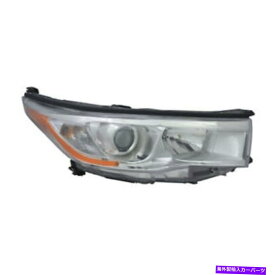 USヘッドライト ヘッドライトアセンブリ - 右右TYC 20-9543-00フィット14-16トヨタハイランダ Headlight Assembly-Regular Right TYC 20-9543-00 fits 14-16 Toyota Highlander