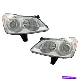 USヘッドライト Headlight 2009-2012 Chevroletは、球根2pcで左右に移動します。 Headlight Set For 2009-2012 Chevrolet Traverse Left and Right With Bulb 2Pc