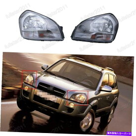 USヘッドライト Hyundai Tucson 2005-2009のための1ペア前面左+右ヘッドライトランプアッシー 1 Pair Front Left + Right Head Light Lamp Assy For Hyundai Tucson 2005-2009