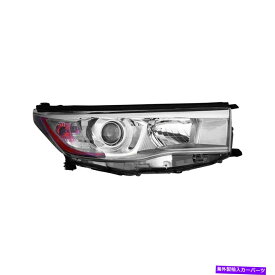 USヘッドライト トヨタハイランダー14-16 Kメタル旅客サイドの交換ヘッドライト For Toyota Highlander 14-16 K-Metal Passenger Side Replacement Headlight