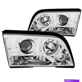 USヘッドライト 98-00 Mercedes-Benz C43 AMG用ANZO 121158プロジェクタヘッドライトセット Anzo 121158 Projector Headlight Set For 98-00 Mercedes-Benz C43 AMG