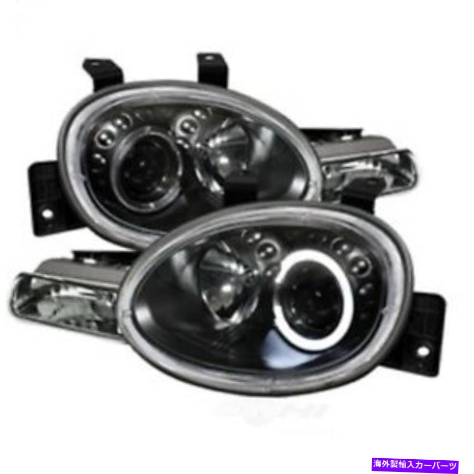 USヘッドライト Headlight Set-HaloプロジェクターヘッドライトSpyder Auto 5017420 Headlight Set-Halo Projector Headlights SPYDER AUTO 5017420