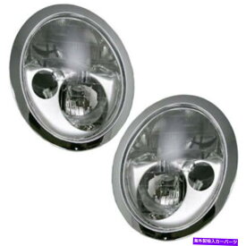 USヘッドライト 02-04ミニクーパー/ Sヘッドライトヘッドランプヘッドライトランプ左右サイドセットペア 02-04 Mini Cooper /S Headlight Headlamp Head Light Lamp Left Right Side Set PAIR