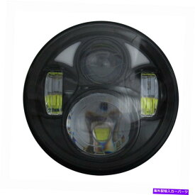 USヘッドライト Quake LED QTE471 5.75 "オートバイヘッドライト40ワットハイ/ロー Quake LED QTE471 5.75" Motorcycle Headlight 40 Watt High/Low