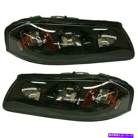 USヘッドライト Headlight 2004-2005のシボレーインパラが左右のシボレーインパラをセットします。 Headlight Set For 2004-2005 Chevrolet Impala Left and Right With Bulb 2Pc