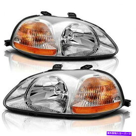 USヘッドライト AutoSaver88ヘッドライトアセンブリと1997年1997年1997年1997年1998/96 97 98ホンダ... AUTOSAVER88 Headlight Assembly Compatible with 1996 1997 1998/96 97 98 Honda ...