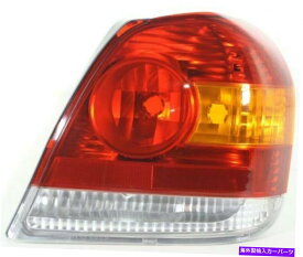 USテールライト 2003-2005のテールライトトヨタエコロRHクーペ＆セダン Tail Light for 2003-2005 Toyota Echo RH Coupe & Sedan