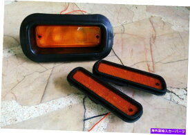 USテールライト オレンジリアバンパーフォグライトランプ+電球サイドマーカー（セット）ホンダ/ Accord / Civic / EG / EK Orange rear Bumper Fog Light Lamp+Bulb Side Marker(set) honda/Accord/civic/eg/ek