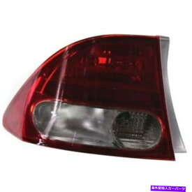 USテールライト ホンダシビックHO2818138C 2009年から2011年までの新しいカーパテールライト（運転側、アウター） New CAPA Tail Light (Driver Side, Outer) for Honda Civic HO2818138C 2009 to 2011