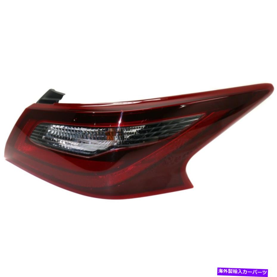 USテールライト 2016-2018日産アルティマ旅客サイドのテールライト Tail Light For 2016-2018 Nissan Altima Passenger Side Outer