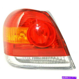 USテールライト 新しいテールライトレンズとハウジングドライバサイドフィット2003-2005トヨタエコーTO2818123 NEW TAIL LIGHT LENS AND HOUSING DRIVER SIDE FITS 2003-2005 TOYOTA ECHO TO2818123