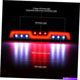 USテールライト NUVISION [順次] 99-16スーパーデューティクリアのための3番目のブレーキ貨物ライト NUVISION [SEQUENTIAL] LED THIRD BRAKE CARGO LIGHT FOR 99-16 SUPER DUTY CLEAR