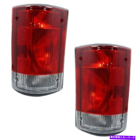 USテールライト エクササイズエコノリンヴァンTaillight Taillampブレーキライトランプ左右セットペア Excursion Econoline Van Taillight Taillamp Brake Light Lamp Left Right Set PAIR