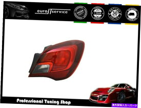 USテールライト 右テールライトオペルコルサE 3D 2014 2014 2014 2016 2017-赤煙 Right Tail Light Opel Corsa E 3D 2014 2015 2016 2017- Red Smoke