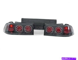 USテールライト 1992年から1994年のためのレポ炭素繊維の外側のテールライトを見てみました DEPO Carbon Fiber Look Rear Tail Lights For 1992-1994 Mitsubishi Eclipse GST GSX