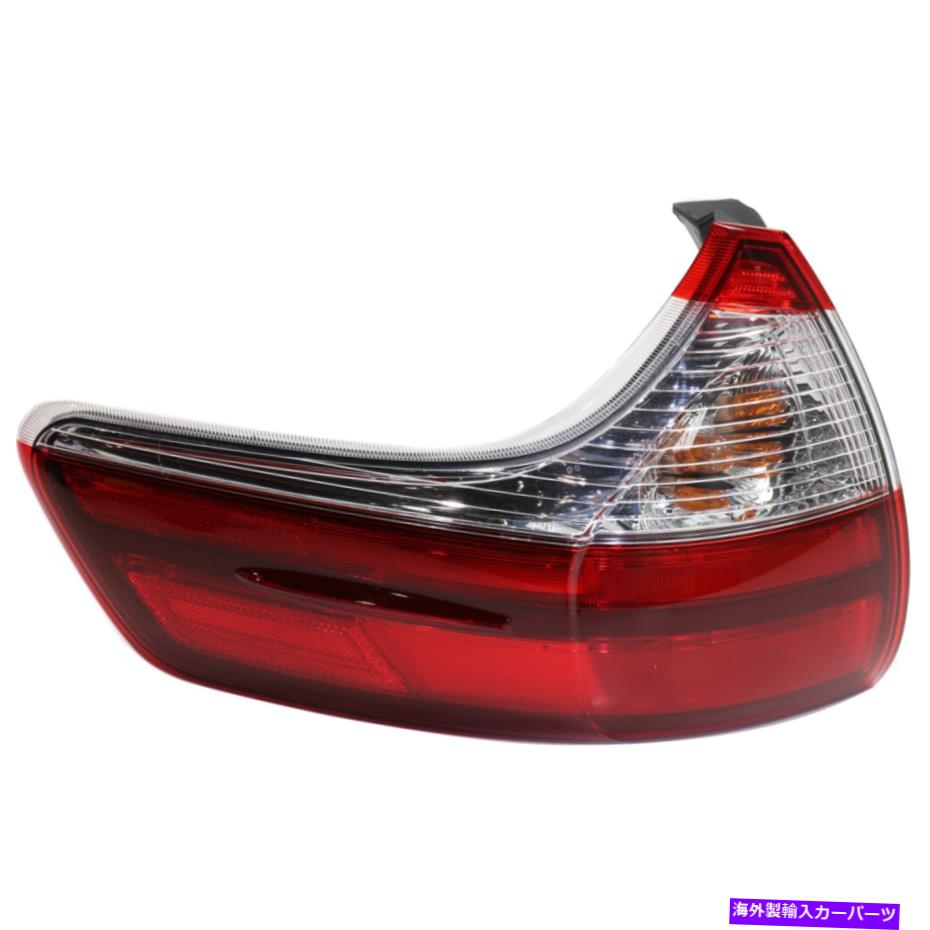 USテールライト 2015-2018トヨタシエナ運転側のカーパテレライト CAPA Tail Light For 2015-2018 Toyota Sienna Driver Side Outer