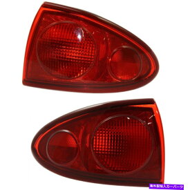 USテールライト 2003-2005のためのペアテールライトシボレーキャバリエLH RHアウターボディマウント Pair Tail Light for 2003-2005 Chevrolet Cavalier LH RH Outer Body Mounted