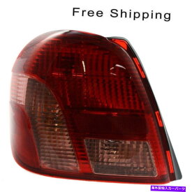 USテールライト テールランプアセンブリドライバサイドフィットトヨタエコー2000-2002から2800135 Tail Lamp Assembly Driver Side Fits Toyota Echo 2000-2002 TO2800135