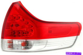 USテールライト 2011-2014トヨタシエナRHアウターボディマウント Tail Light for 2011-2014 Toyota Sienna RH Outer Body Mounted