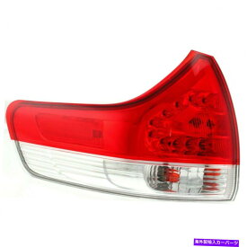 USテールライト 運転者側の外側のテールライトアセンブリはトヨタシエナ8156008030から2804107 Driver Side Outer Tail Light Assembly Fits Toyota Sienna 8156008030 TO2804107