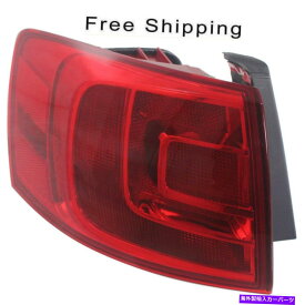 USテールライト テールランプアセンブリLHサイドアウターフィットフォンスワーゲンJetta 5C6945095D VW2804107 Tail Lamp Assembly LH Side Outer Fits Volkswagen Jetta 5C6945095D VW2804107
