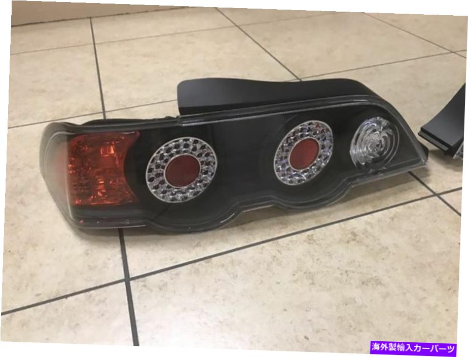 USテールライト 2002-2004 Acura RSX   Rを見てください FOR 2002-2004 ACURA RSX LOOK BLACK TAIL LIGHTS L   R