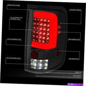 USテールライト 04-08フォードF150 / LOBOスモークハウジング3D LEDバーテールライトブレーキ/リバースランプ FOR 04-08 FORD F150/LOBO SMOKED HOUSING 3D LED BAR TAIL LIGHT BRAKE/REVERSE LAMP