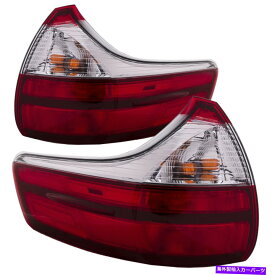 USテールライト テールライトアウターボディを取り付け左右ペアフィットトヨタシエナ15-19カーパ Tail Light Outer Body Mounted Left Right Pair Fits Toyota Sienna 15-19 CAPA