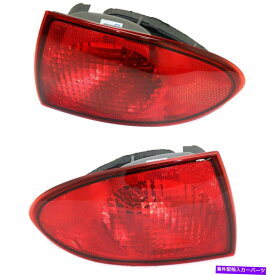 USテールライト 2000 - 2002年のシボレーキャバリアのためのテールライト左右の外側の2桁 Tail Light For 2000-2002 Chevrolet Cavalier Left and Right Outer Set of 2