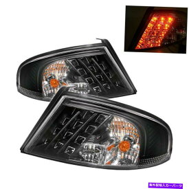 USテールライト Dodge Stratus 2001-2006セダン黒LEDテールライトランプ左+右 Fits Dodge Stratus 2001-2006 Sedan Black LED Tail lights Lamps Left + Right