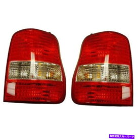 USテールライト Taillight Taillampブレーキライトランプ左右サイドセットペア03-05セドナ Taillight Taillamp Brake Light Lamp Left & Right Side Set PAIR For 03-05 Sedona