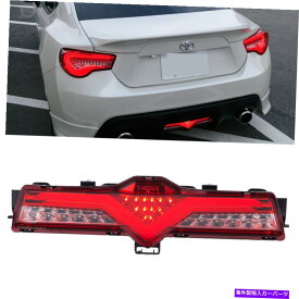 USテールライト トヨタ86 FRS BRZ LEDリアバンパーリバースブレーキフォグライトランプUSDMバレンティレッド Toyota 86 FRS BRZ LED Rear Bumper Reverse Brake Fog Light Lamp USDM Valenti Red