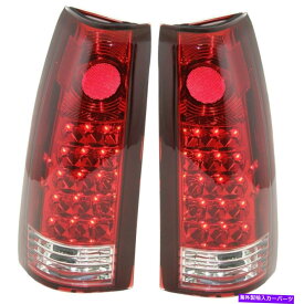 USテールライト 郊外LH＆RH GMC C1500の2テールライトランプのペアセット Pair Set of 2 Tail Lights Lamps Left-and-Right for Suburban LH & RH GMC C1500