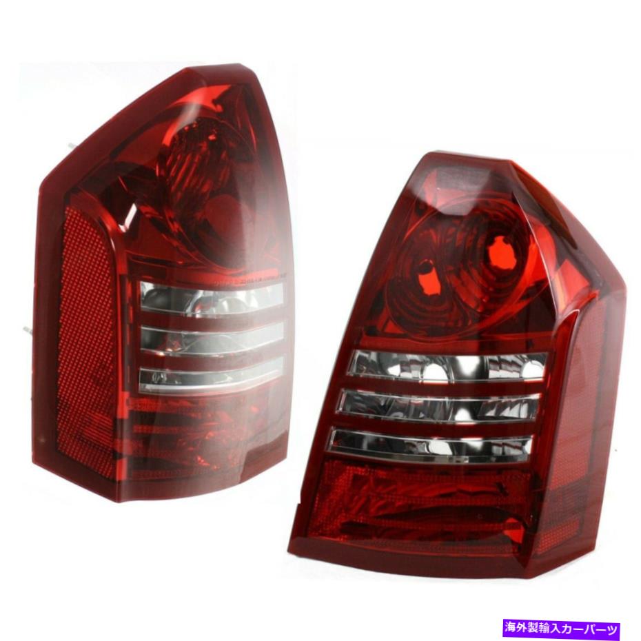 USテールライト CH2818103、CH2819103テールライトランプ2左右のLH＆RHペアのセット CH2818103, CH2819103 Tail Lights Lamps Set of Left-and-Right LH  RH Pair