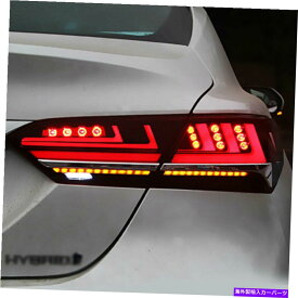 USテールライト トヨタカムリのためのLEDタオライライトアセンブリDark / Red Replace OEMリアランプ2018-2020 LED Taillight Assembly For Toyota Camry Dark/Red Replace OEM Rear Lamp 2018-2020