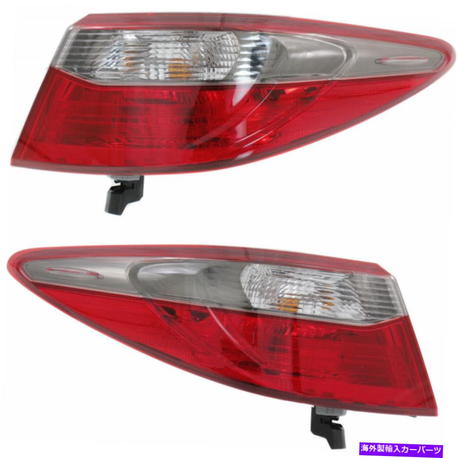 USテールライト トヨタカムリアウターテールライト2015-2017 LHおよびRHペア セットカーパTO2804126 For Toyota Camry Outer Tail Light 2015-2017 LH and RH Pair Set CAPA TO2804126