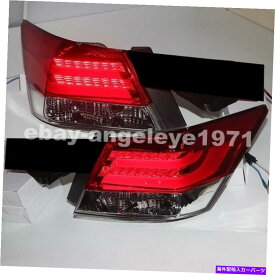 USテールライト 2008-2012ホンダアコードセダン4ドアLEDテールライトBMWスタイル赤ホワイト 2008-2012 Year For HONDA Accord Sedan 4-Door LED Tail Lights BMW Style Red White