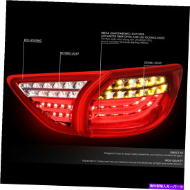 USテールライト 13-16 Mazda CX-5 SUVのための透明/赤レンズ3D LED後部追跡テールブレーキライト CLEAR/ RED LENS 3D LED REAR CHASING TAIL BRAKE LIGHT FOR 13-16 MAZDA CX-5 SUV