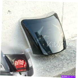 USテールライト クロムブラケット付きKiwavスモークレンズのテールライトVESPA GTS GTV '14 - Laterε KiWAV smoked lens taillight with chrome bracket fits Vespa GTS GTV '14-later ε