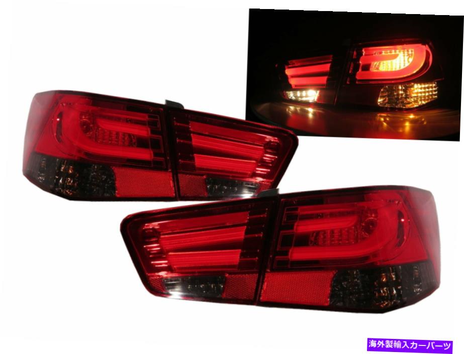 USテールライト セラトTD第二世代10-13セダン4D LEDテールリアリーライト赤 煙 Cerato TD Second generation 10-13 Sedan 4D LED Tail Rear Light Red Smoke for KIA