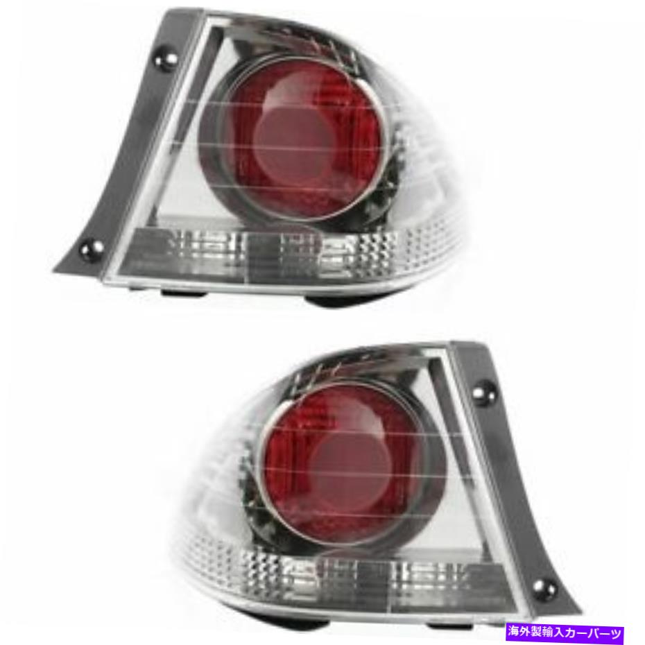 USテールライト 2LH＆RH側の外側の嵌合レクサスIS300の新しいテールライトレンズとハウジングセット NEW TAIL LIGHT LENS AND HOUSING SET OF LH  RH SIDE OUTER FITS LEXUS IS300