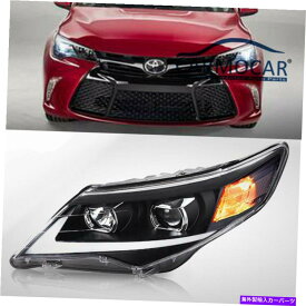 USテールライト LEDヘッドライトHaloプロジェクターヘッドライト2012-2014トヨタカムリ LED Headlight Halo Projector Headlights For 2012-2014 Toyota Camry