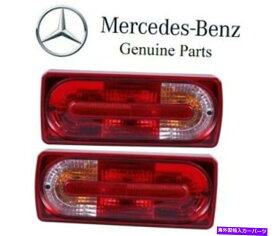 USテールライト メルセデスGクラスセットの左右のテールライトアセンブリのペア純正 For Mercedes G-Class Set Pair of Left & Right Tail Light Assemblies Genuine
