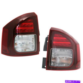 USテールライト 2テールライトランプのセット左右のLH＆RH CH2800204C、CH2800204Cペア Set of 2 Tail Lights Lamps Left-and-Right LH & RH CH2800204C, CH2801204C Pair