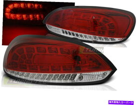 USテールライト VW Scirocco 3 III 2008-2014赤ホワイトLED WW Freeship USのためのテールライトのペア Pair of Tail Lights for VW Scirocco 3 III 2008-2014 Red White LED WW FreeShip US