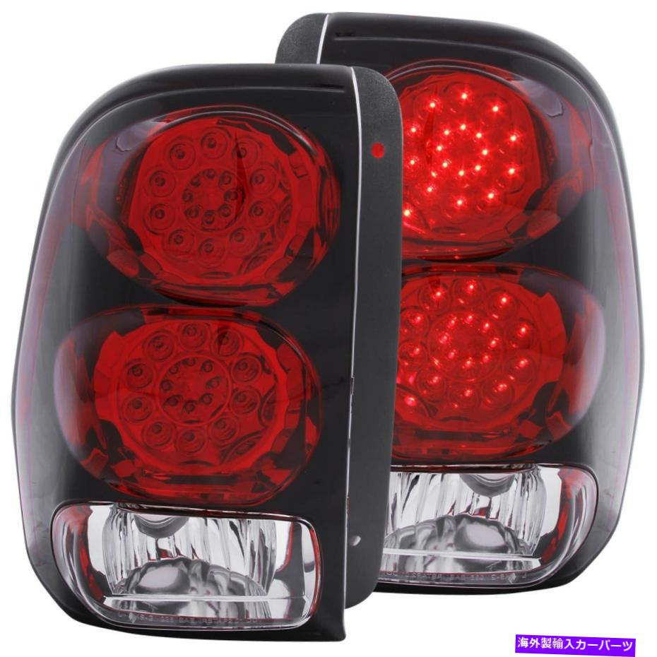 USテールライト Anzo 311116 LED Taillights赤 クリアレンズは2002-2009シボレートレイルブレイザー Anzo 311116 LED Taillights Red Clear Lens For 2002-2009 Chevrolet Trailblazer