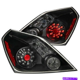 USテールライト Anzo 321194 LED Taillightsクリアレンズブラックハウジング2008-2013日産アルティマ Anzo 321194 LED Taillights Clear Lens Black Housing For 2008-2013 Nissan Altima