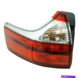 USテールライト リアアウターテールライトランプアセンブリLHドライバーサイド用トヨタシエナ新品 Rear Outer Tail Light Lamp Assembly LH Driver Side for Toyota Sienna New