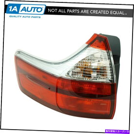 USテールライト リアアウターテールライトランプアセンブリLHドライバーサイド用トヨタシエナ新品 Rear Outer Tail Light Lamp Assembly LH Driver Side for Toyota Sienna New